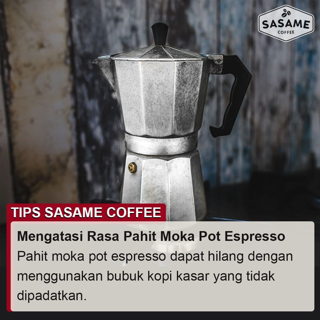 Tips Mengurangi Rasa Pahit Moka Pot Espresso