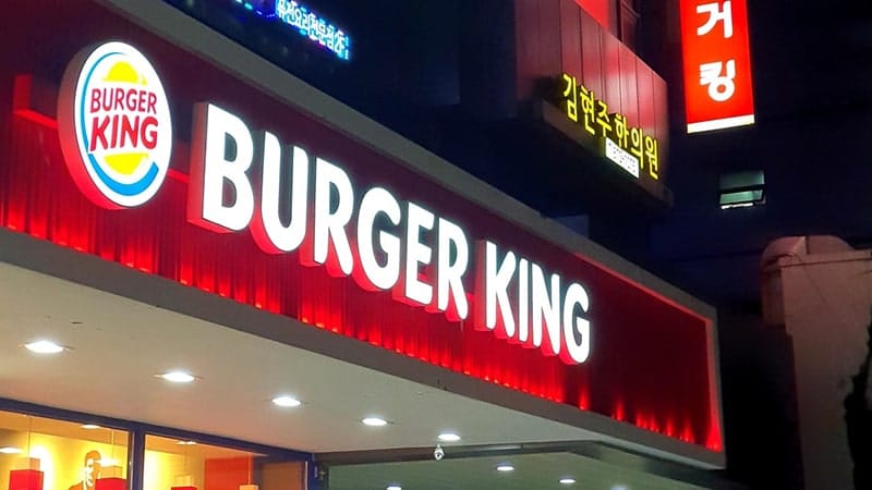 harga franchise burger king
